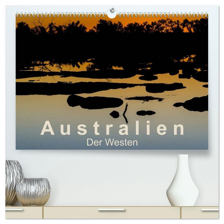 Produktbild: Australien - Der Westen (hochwertiger Premium Wandkalender 2026 DIN A2 quer), Kunstdruck in Hochglanz
