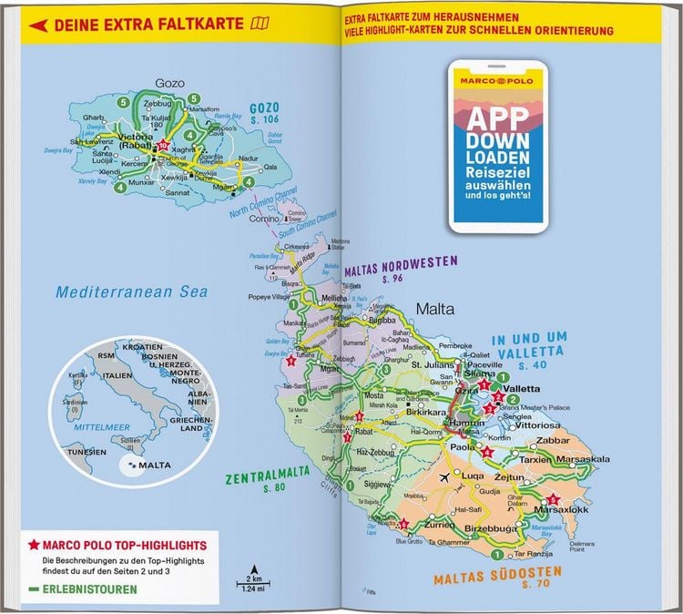 Produktbild: MARCO POLO Reisef&uuml;hrer Malta & Gozo