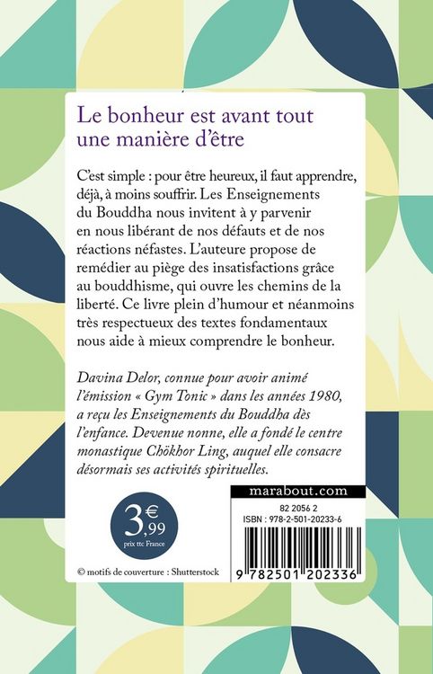 Produktbild: Le bonheur selon Bouddha : texte int&eacute;gral