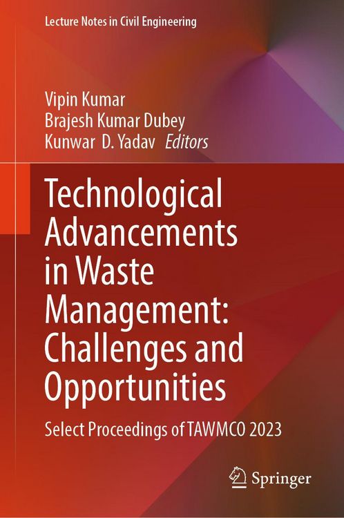 Produktbild: Technological Advancements in Waste Management: Challenges and Opportunities