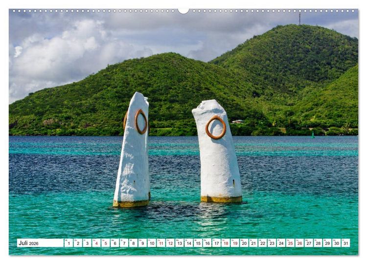 Produktbild: Martinique, die Traumstr&auml;nde (Wandkalender 2026 DIN A2 quer), CALVENDO Monatskalender