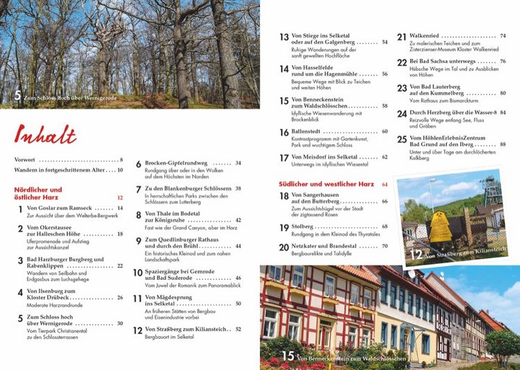 Produktbild: Wanderungen f&uuml;r Senioren im Harz