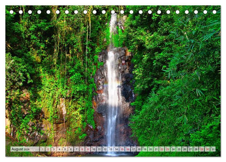 Produktbild: S&atilde;o Tom&eacute; - Inselparadies am &Auml;quator (Tischkalender 2026 DIN A5 quer), CALVENDO Monatskalender