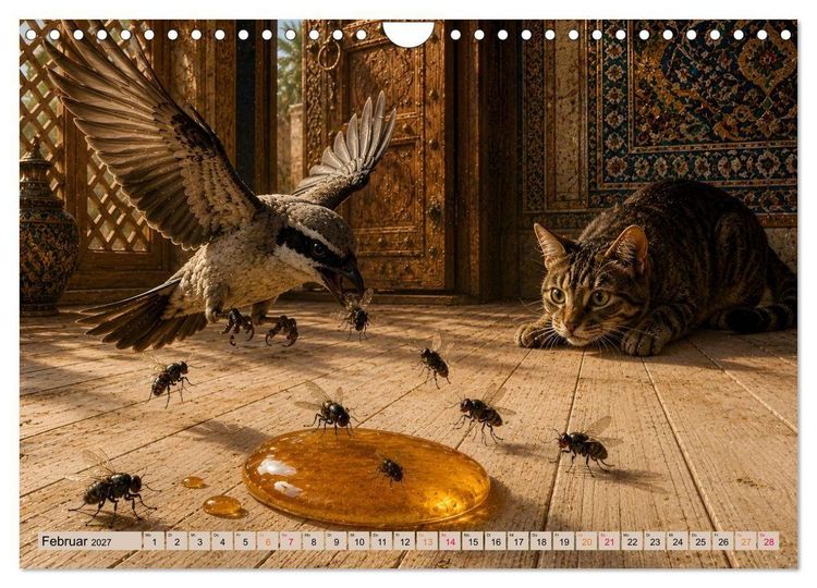 Produktbild: Scheherazade und 12 M&auml;rchen aus 1001 Nacht (Wandkalender 2027 DIN A4 quer), CALVENDO Monatskalender