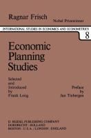 Produktbild: Economic Planning Studies