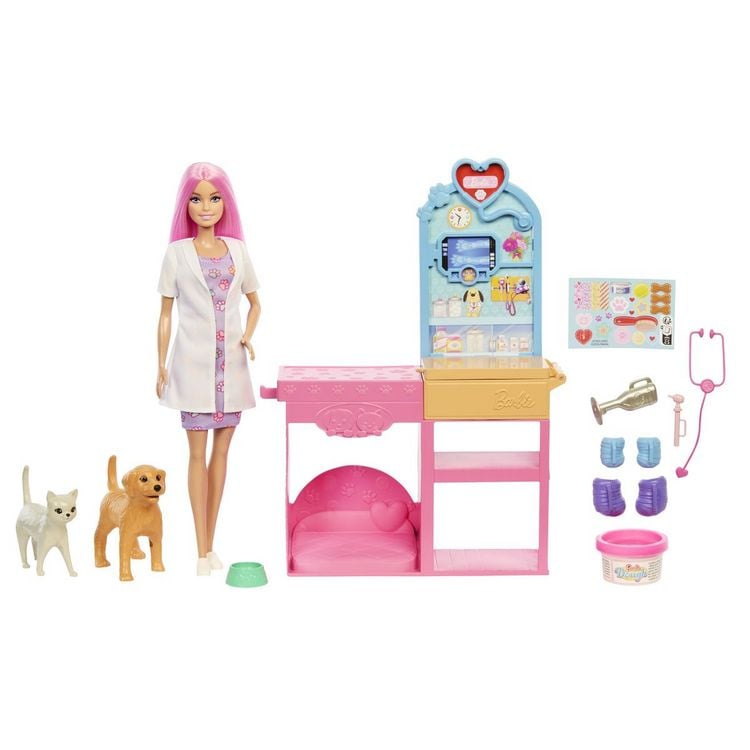 Produktbild: Barbie Haustierklinik Spielset