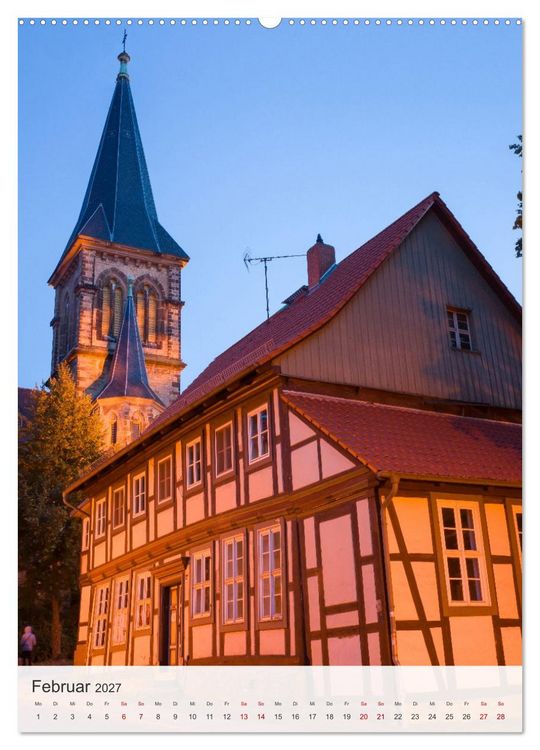 Produktbild: Wernigerode - Mittelalterliches Flair am Rande des Harzes (hochwertiger Premium Wandkalender 2027 DIN A2 hoch), Kunstdruck in Hochglanz