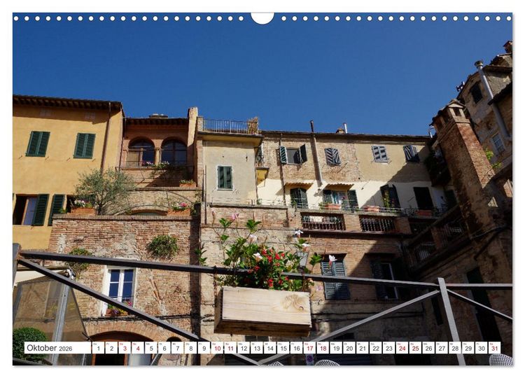 Produktbild: Siena - Welterbe in der Toskana (Wandkalender 2026 DIN A3 quer), CALVENDO Monatskalender