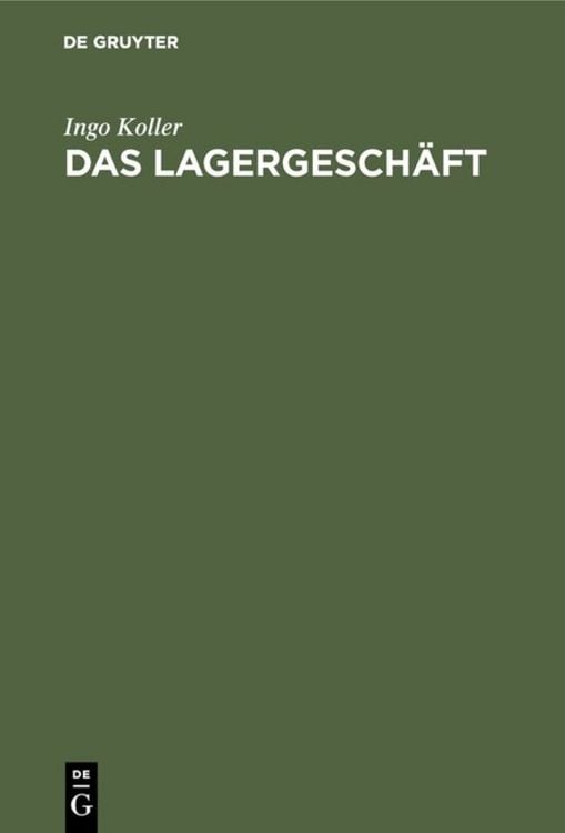 Produktbild: Das Lagergesch&auml;ft