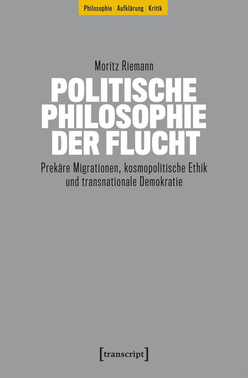 Produktbild: Politische Philosophie der Flucht