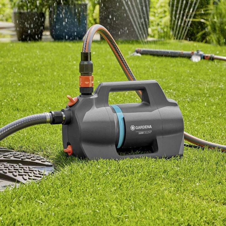 Produktbild: GARDENA Gartenpumpe 5200 Silent Gartenpumpe 5.300 l/h