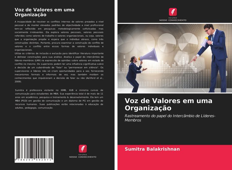 Produktbild: Voz de Valores em uma Organiza&ccedil;&atilde;o