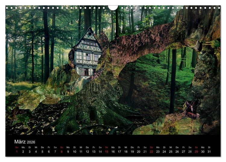 Produktbild: Zauberland (Wandkalender 2026 DIN A3 quer), CALVENDO Monatskalender