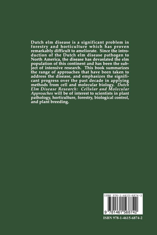 Produktbild: Dutch Elm Disease Research