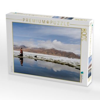 Produktbild: CALVENDO Puzzle Old Tingri: Nomaden | 1000 Teile Lege-Gr&ouml;&szlig;e 64x48cm Foto-Puzzle f&uuml;r gl&uuml;ckliche Stunden