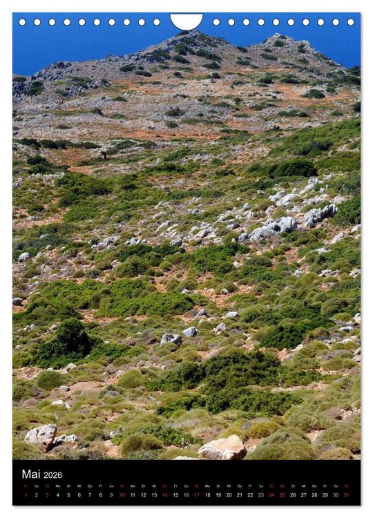 Produktbild: Kreta Impressionen (Wandkalender 2026 DIN A4 hoch), CALVENDO Monatskalender