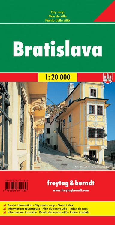 Produktbild: Preßburg / Bratislava Gesamtplan