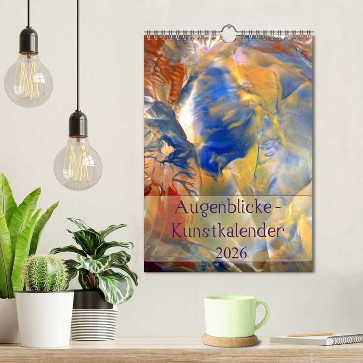 Produktbild: Augenblicke - Kunstkalender 2026 (Wandkalender 2026 DIN A4 hoch), CALVENDO Monatskalender