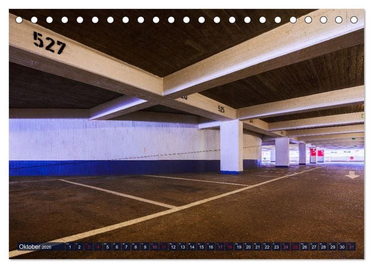 Produktbild: Funktion und &Auml;sthetik - Architektur f&uuml;r Mobilit&auml;t (Tischkalender 2026 DIN A5 quer), CALVENDO Monatskalender