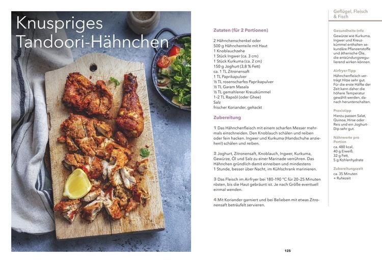 Produktbild: Airfryer Balance &ndash; Essen gegen chronische Entz&uuml;ndungen