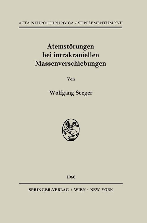 Produktbild: Atemst&ouml;rungen bei intrakraniellen Massenverschiebungen