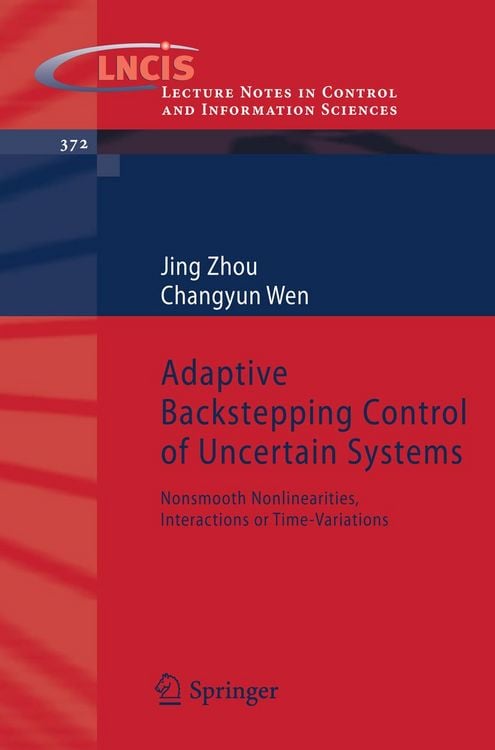 Produktbild: Adaptive Backstepping Control of Uncertain Systems