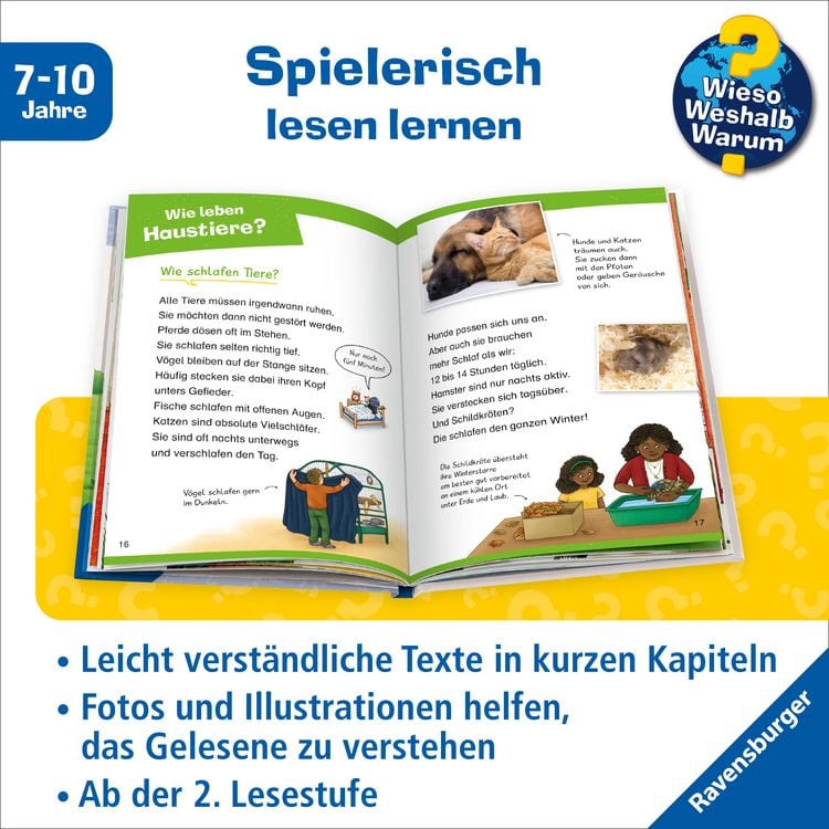 Produktbild: Wieso? Weshalb? Warum? Erstleser, Band 12 - Haustiere