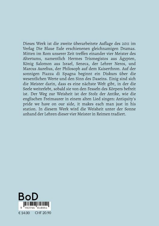 Produktbild: Weisheit unter der Sonne