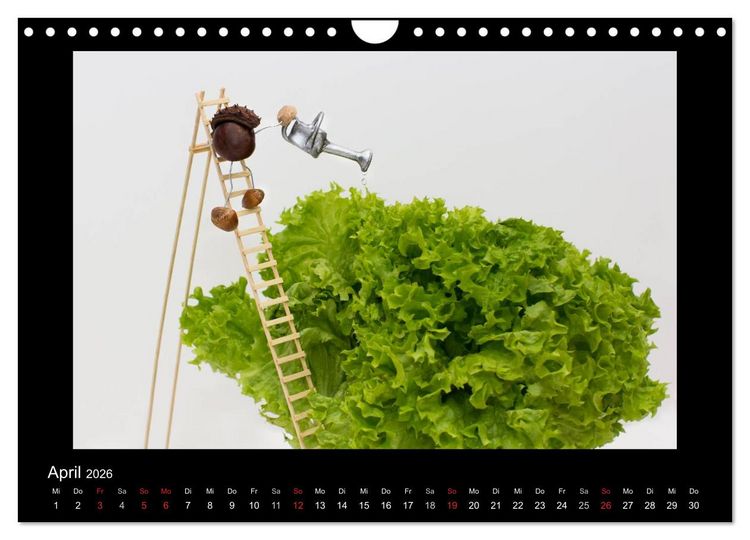 Produktbild: Abenteuer K&uuml;che (Wandkalender 2026 DIN A4 quer), CALVENDO Monatskalender