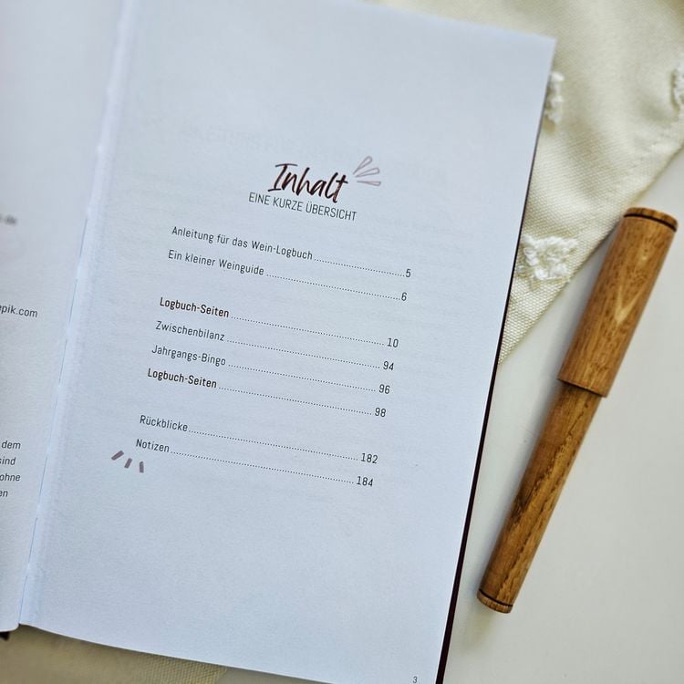 Produktbild: Unterwegs Wein-Logbuch