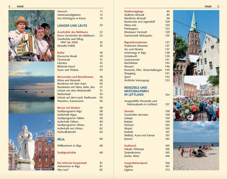 TRESCHER Reiseführer Riga, Tallinn, Vilnius