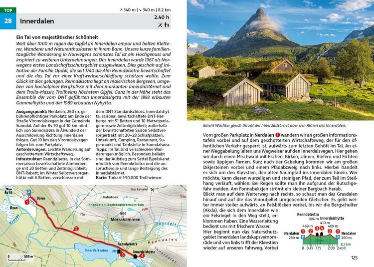Produktbild: ROTHER Wanderf&uuml;hrer Norwegen Mitte