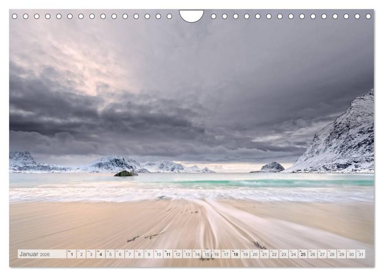 Produktbild: Traumziel Lofoten (Wandkalender 2026 DIN A4 quer), CALVENDO Monatskalender