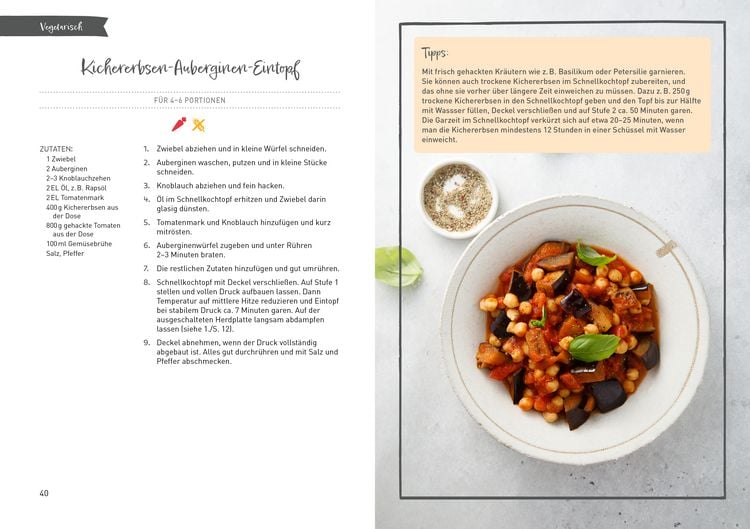 Produktbild: Einfach kochen mit dem Schnellkochtopf