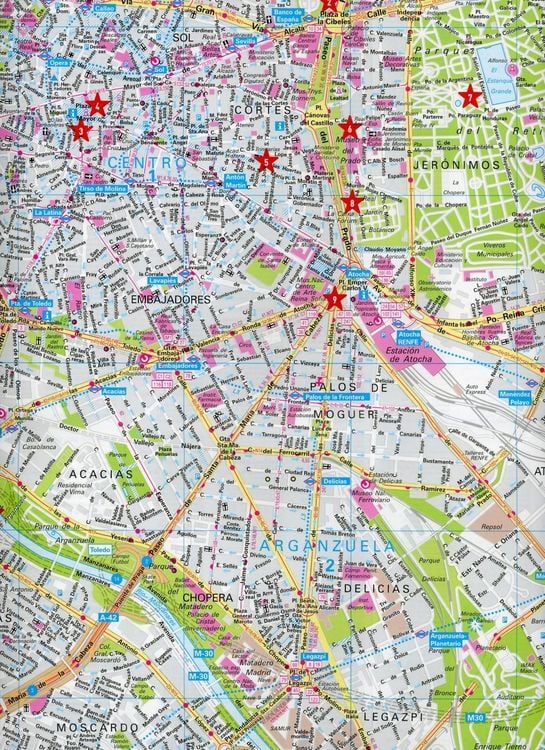 MARCO POLO Cityplan Madrid 1:12 000