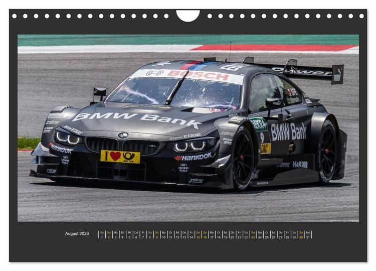 Produktbild: DTM-SPIELBERG (Wandkalender 2026 DIN A4 quer), CALVENDO Monatskalender
