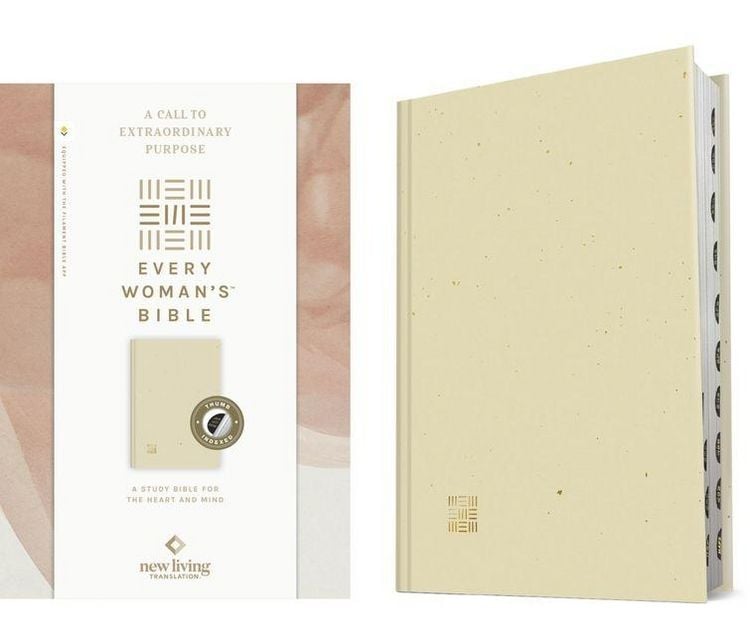 Produktbild: NLT Every Woman's Bible, Filament Enabled (Hardcover, Gold Dust, Indexed, Red Letter)