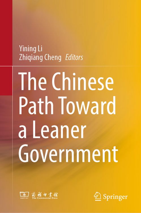 Produktbild: The Chinese Path Toward a Leaner Government
