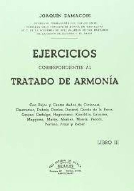 Produktbild: Iii. Ejercicios Correspondientes Al Tratado De Armonia