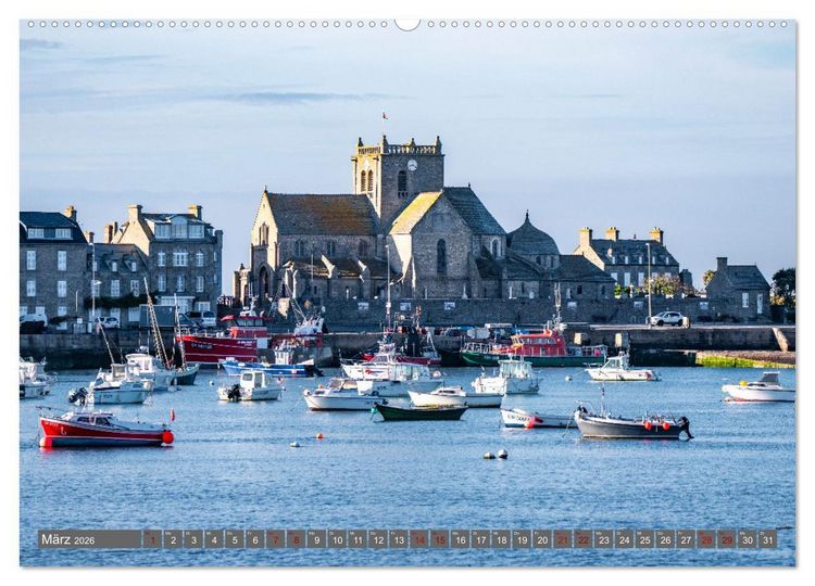 Produktbild: Normandie entdecken (Wandkalender 2026 DIN A2 quer), CALVENDO Monatskalender