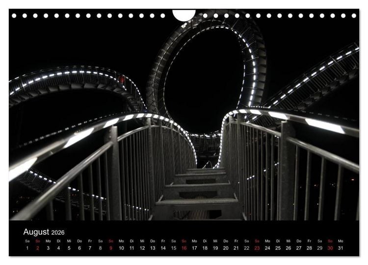 Produktbild: Industriekultur Ruhrgebiet (Wandkalender 2026 DIN A4 quer), CALVENDO Monatskalender
