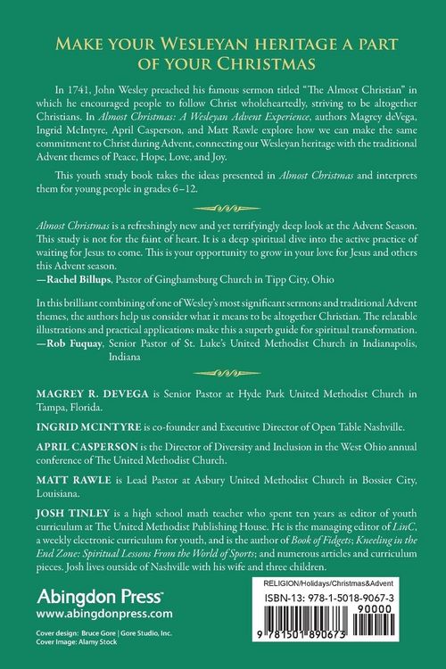Produktbild: Almost Christmas Youth Study Book