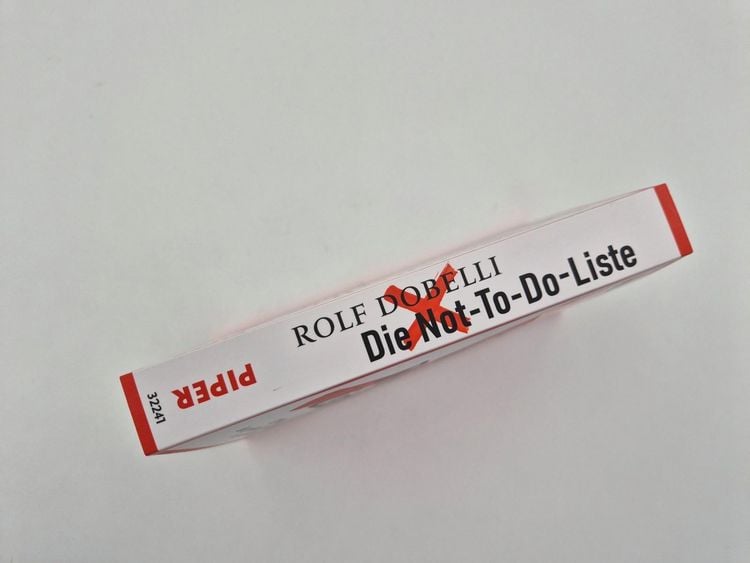 Produktbild: Die Not-To-Do-Liste