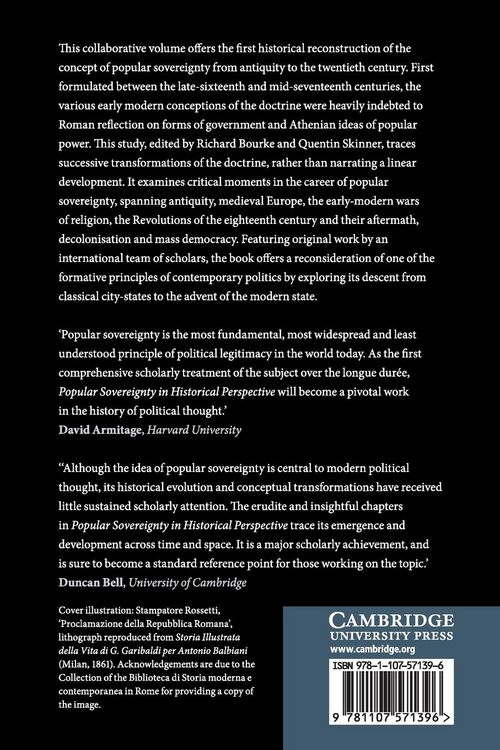 Produktbild: Popular Sovereignty in Historical Perspective