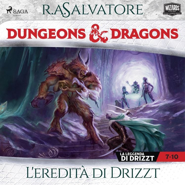 Produktbild: Compilation D&D 7&ndash;10:L'eredit&agrave; di Drizzt