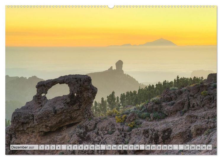 Produktbild: Faszination Gran Canaria (hochwertiger Premium Wandkalender 2027 DIN A2 quer), Kunstdruck in Hochglanz