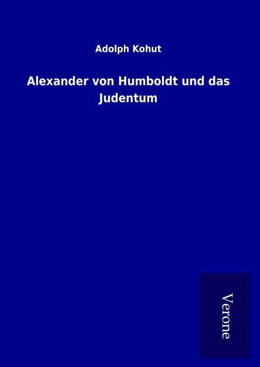 Produktbild: Alexander von Humboldt und das Judentum