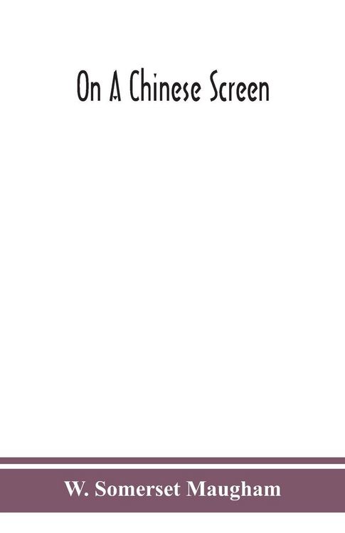 Produktbild: On A Chinese Screen