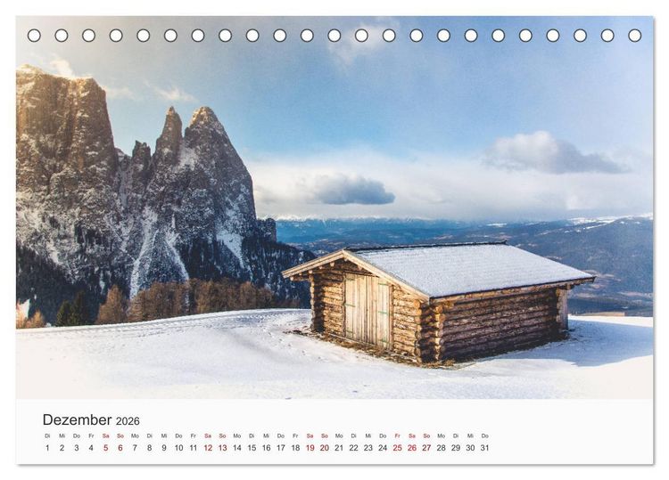 Produktbild: Italien - Das wundervolle Land im S&uuml;den. (Tischkalender 2026 DIN A5 quer), CALVENDO Monatskalender