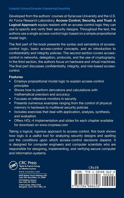 Produktbild: Access Control, Security, and Trust